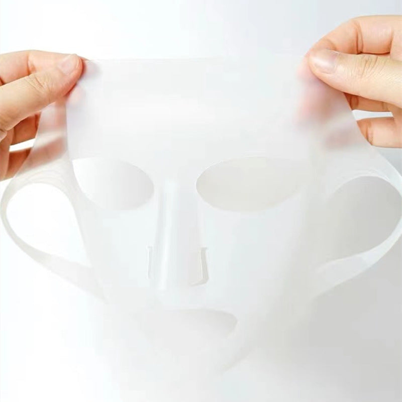 Mascarilla Facial 3D de Silicona con Sujeción para las Orejas – Impermeable y Reutilizable
