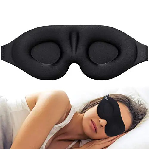 Máscara de Ojos 3D Ergonómica para Dormir