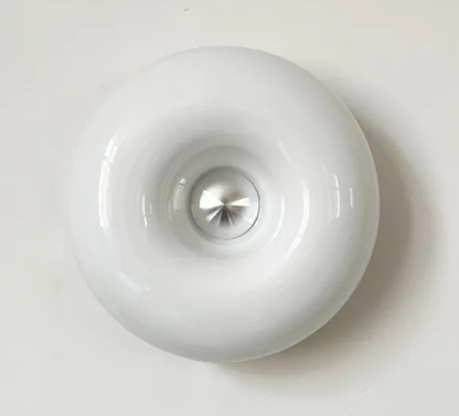 Luz de Dormitorio de Cristal en Forma de Dona Antigua