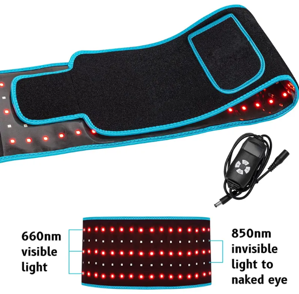 Cinturón de Terapia con Luz LED Infrarroja