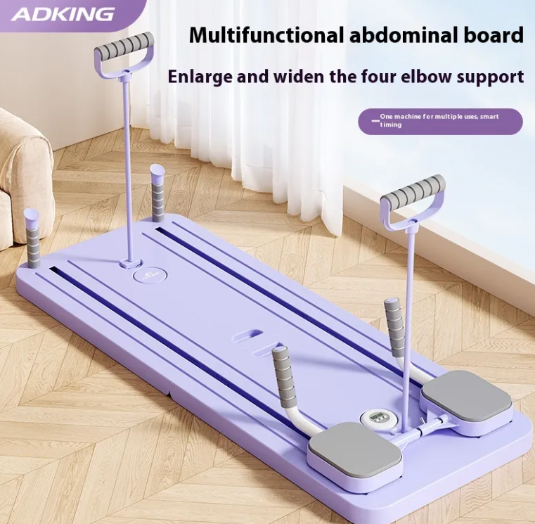 Tabla de Fitness para Abdominales con Rueda – Entrenamiento en Casa