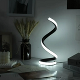 Lámpara de Mesa LED con Diseño Espiral