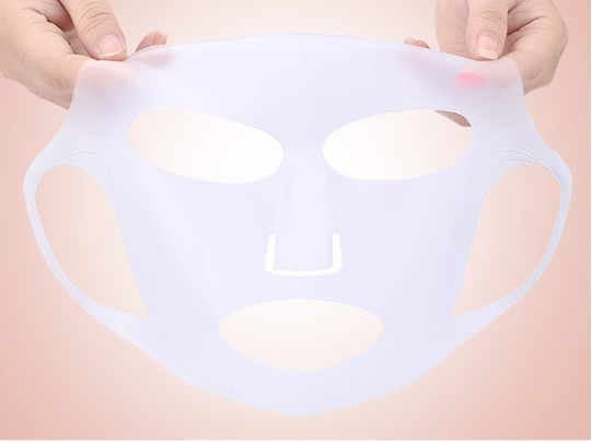Mascarilla Facial 3D de Silicona con Sujeción para las Orejas – Impermeable y Reutilizable