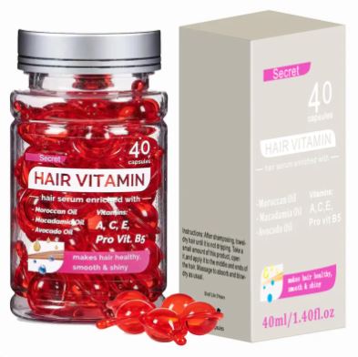 Cápsula de Aceite Esencial para el Cabello