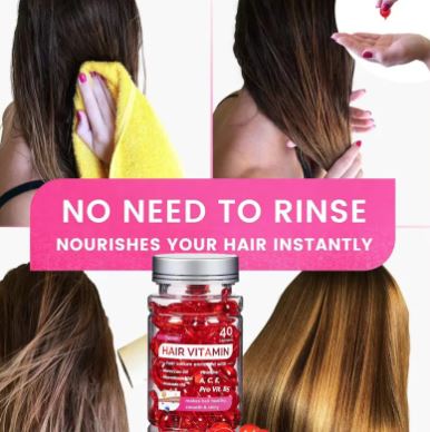 Cápsula de Aceite Esencial para el Cabello