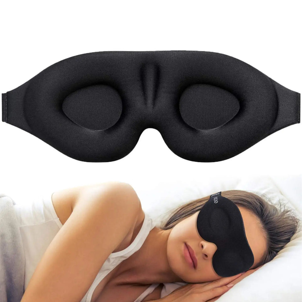 Máscara de Ojos 3D Ergonómica para Dormir